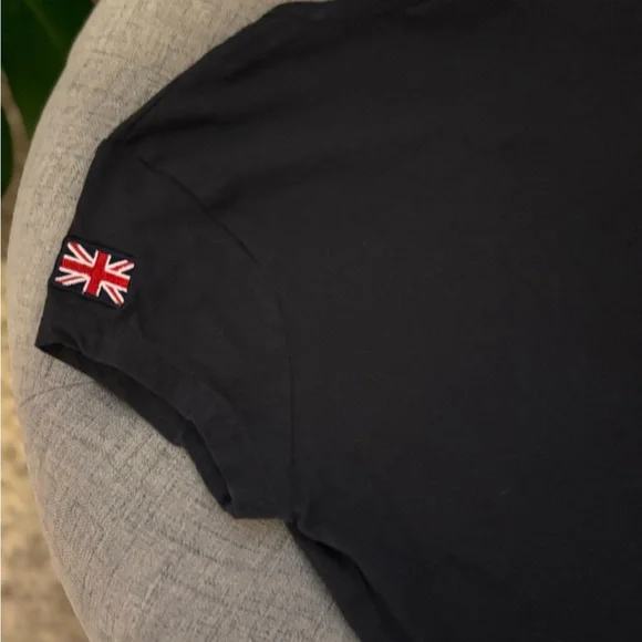 Oxford Black Short Sleeve Tee - Picture 4 of 5